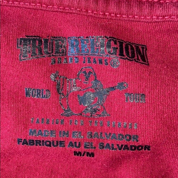True Religion V-neck T-shirt size: M - Picture 4 of 4